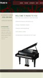 Mobile Screenshot of musictoyou.net